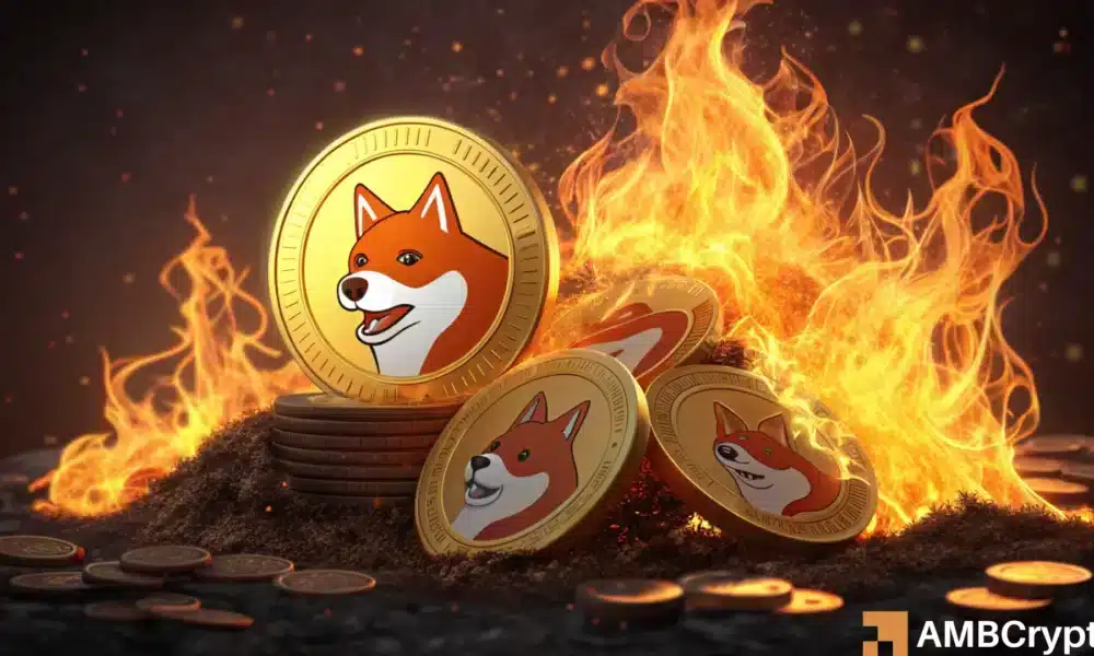 Shiba Inu燃烧率暴跌90%:对2025年SHIB价格的影响如何?